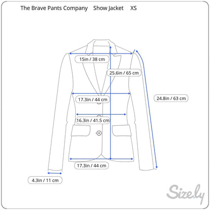 Brave Pants Performance Legacy Show Jacket - Hunter Green