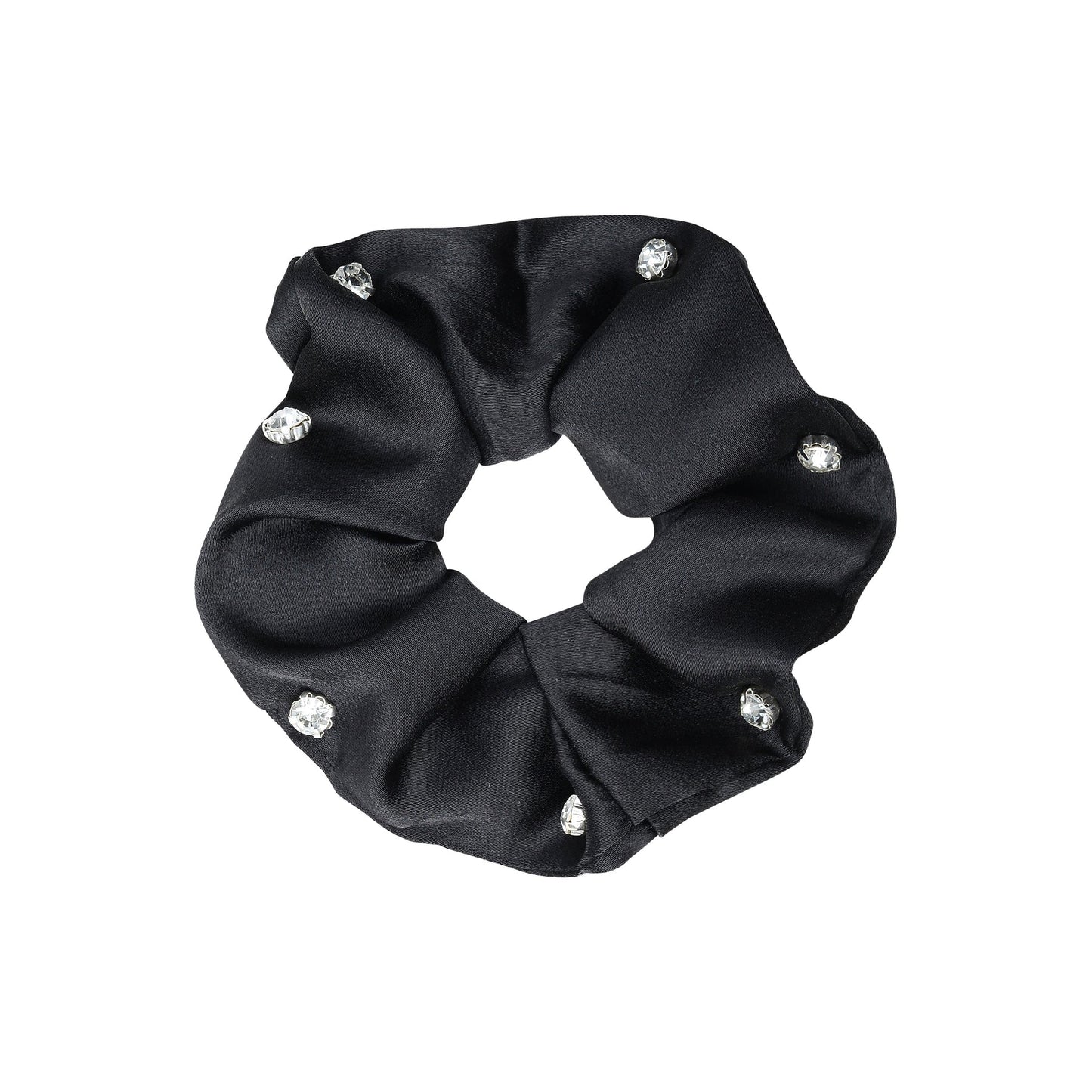 Equestrian Scrunchie - Black Bling