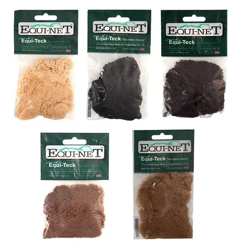 Equi-Net Knot Free Hair Nets - 2 pack & Hair Tie