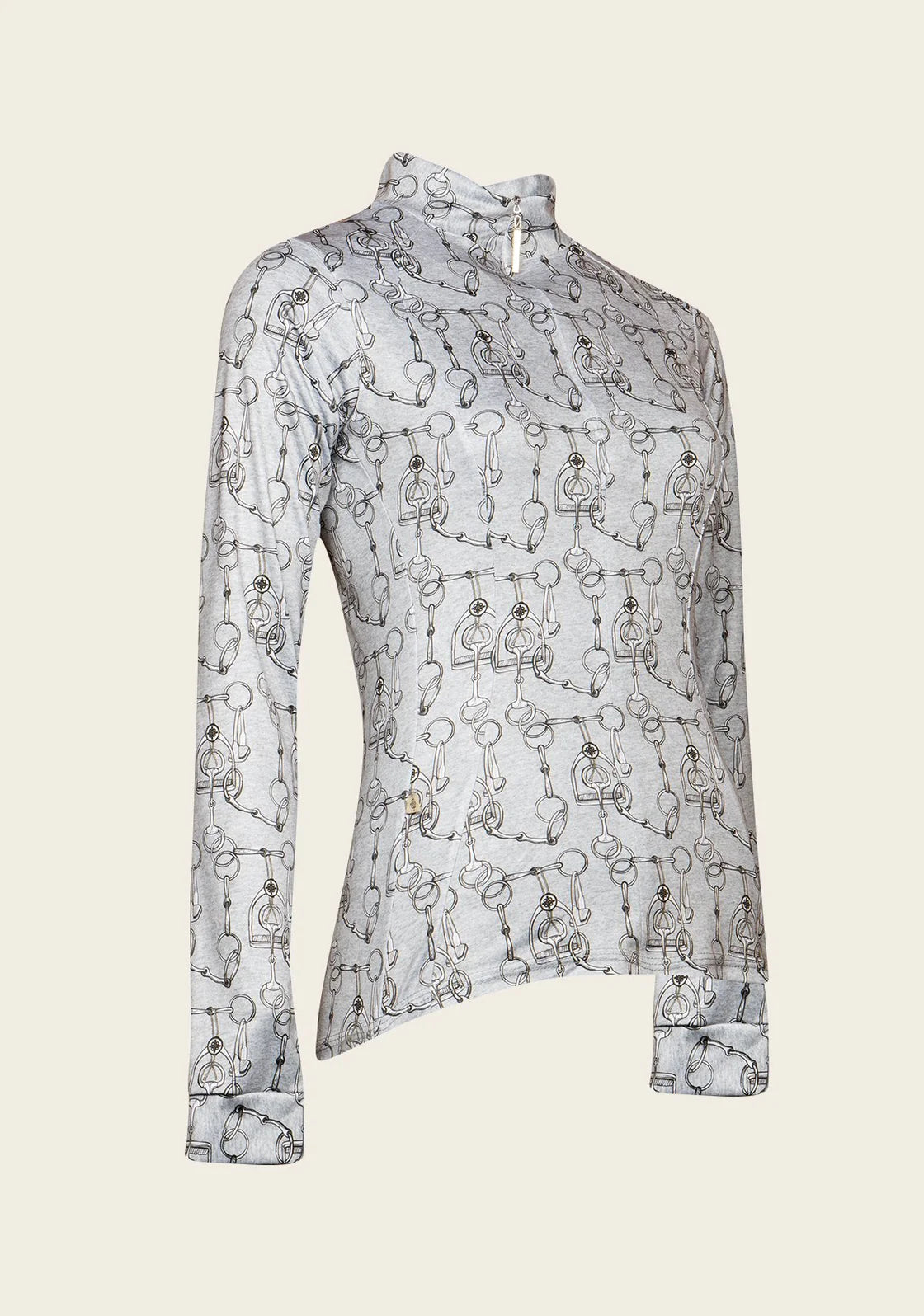 ESPOIR Menangle Bits Quarter Zip Sun Shirt