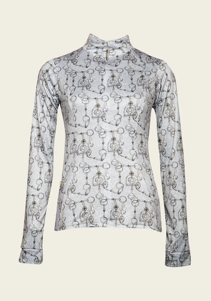 ESPOIR Menangle Bits Quarter Zip Sun Shirt