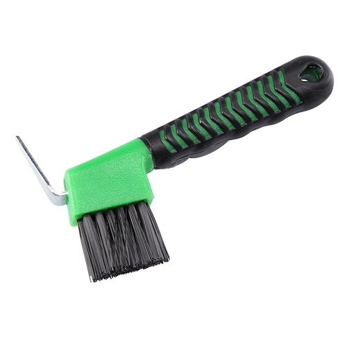 Soft-Grip Deluxe Hoof Pick w/Brush