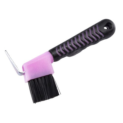 Soft-Grip Deluxe Hoof Pick w/Brush