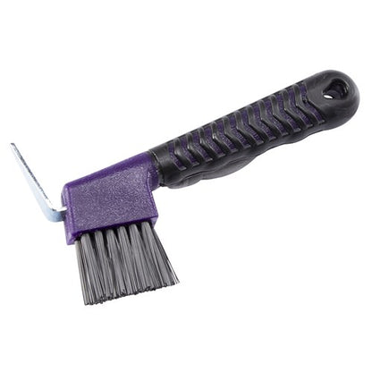 Soft-Grip Deluxe Hoof Pick w/Brush