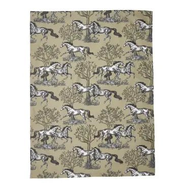 Horse Themed Kitchen Tea Towel