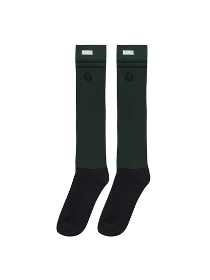 Lettia Equifine Padded Boot Socks - Black Forest