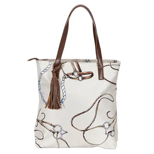 "Lila" Bridles 'n Things Tote Bag