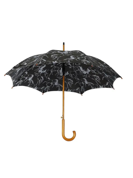 Lila Umbrella - Linear Horses