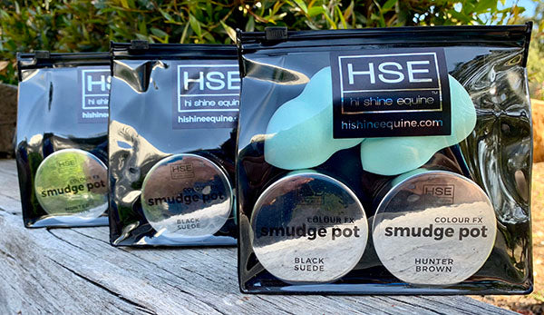 HSE Smudge Pot Makeup - Black Suede 50gm