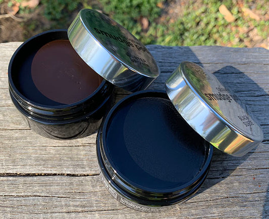 HSE Smudge Pot Makeup - Black Suede 50gm