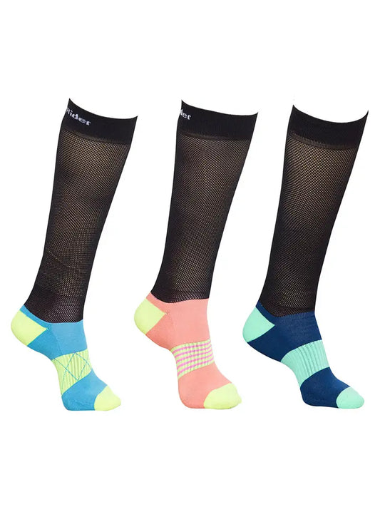 TuffRider EquiCool Ventilated Riding Socks - 3 Pack