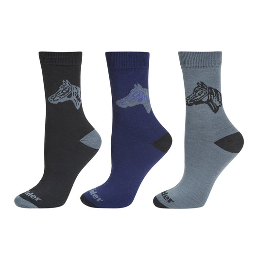 Ladies Tuffrider Socks 3 Pack